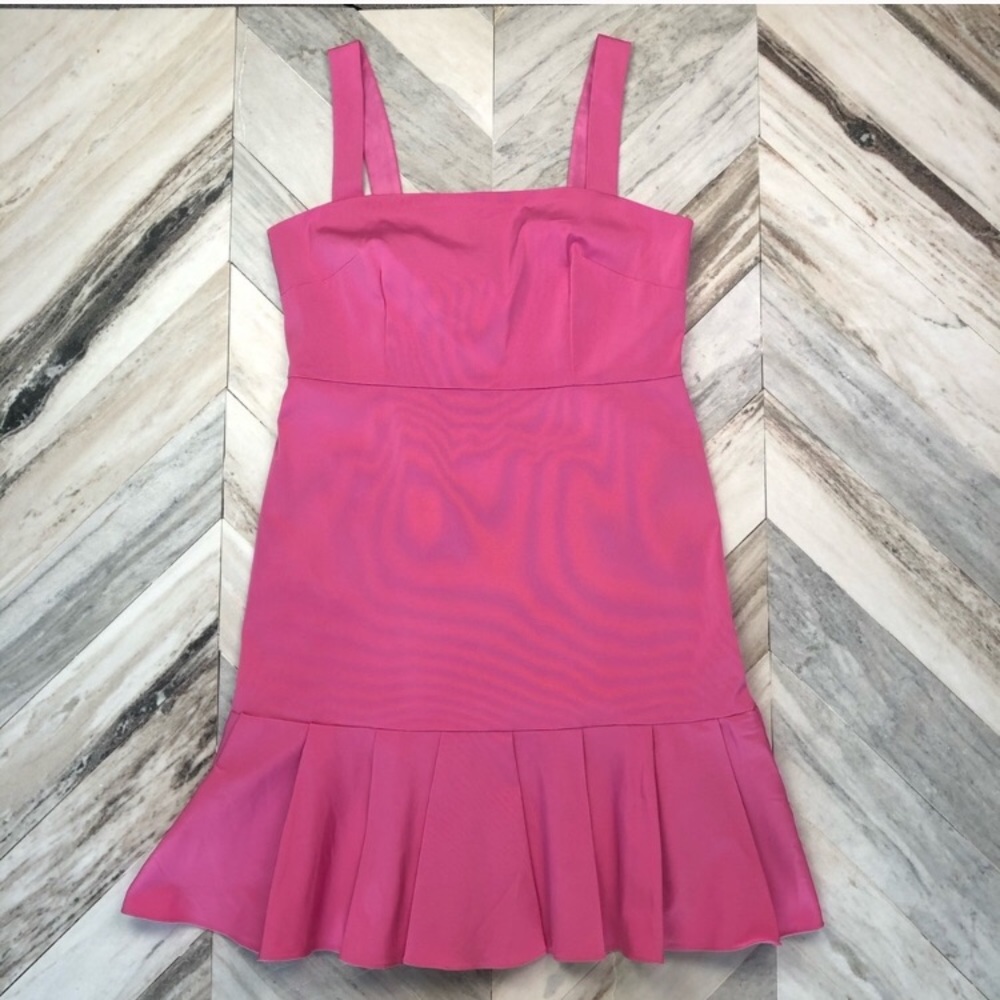 J. Crew Pink Midi Dress